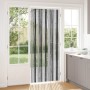 Rovar függöny chenille szürke és fekete 90 x 220 cm 100% pp