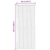 Rovar függöny chenille szürke és fekete 90 x 220 cm 100% pp