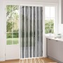 Rovar függöny chenille szürke és fekete 100 x 220 cm 100% pp