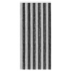 Rovar függöny chenille szürke és fekete 100 x 220 cm 100% pp