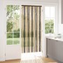 Rovar függöny chenille sötétbarna és bézs 90 x 200 cm 100% pp