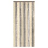 Rovar függöny chenille sötétbarna és bézs 90 x 200 cm 100% pp