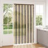 Rovar függöny chenille sötétbarna és bézs 118 x 220 cm 100% pp