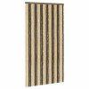 Rovar függöny chenille sötétbarna és bézs 118 x 220 cm 100% pp