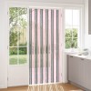 Rovar függöny chenille ezüstszürke és rózsaszín 100 x 220 cm