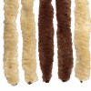 Rovar függöny chenille barna és bézs 90 x 200 cm 100% pp