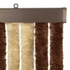 Rovar függöny chenille barna és bézs 118 x 220 cm 100% pp