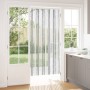 Rovar függöny chenille szürke és fehér 90 x 200 cm 100% pp