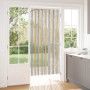 Rovar függöny chenille szürke és bézs 90 x 200 cm 100% pp