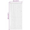 Rovar függöny chenille szürke és bézs 90 x 200 cm 100% pp