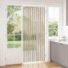Rovar függöny chenille szürke és bézs 90 x 220 cm 100% pp