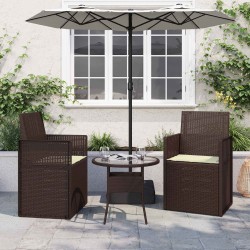 Ülőpárnák 2 pcs krém 47 x 36 x 2 cm poliészter