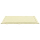 Ülőpárnák 2 pcs krém 47 x 36 x 2 cm poliészter