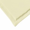Ülőpárnák 4 pcs krémszínű 47 x 36 x 2 cm poliészter