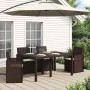Ülőpárnák 4 pcs krémszínű 47 x 36 x 2 cm poliészter