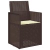 Ülőpárnák 4 pcs krémszínű 47 x 36 x 2 cm poliészter