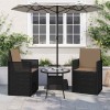 Ülés és háttámla párnák 2 pcs tópszínű 47 x 45 x 2 cm