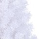 Mű karácsonyfa 300 led-del állvánnyal fehér 240 cm pvc és acél
