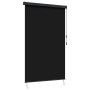 Roletta fekete 60 x 250 cm szövet és alumínium