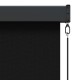 Roletta fekete 160 x 250 cm szövet és alumínium
