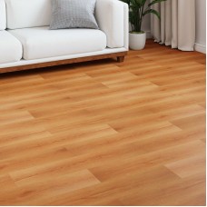 Laminált padló 15 pcs bézs 101 x 20 x 0,8 cm szerelt fa