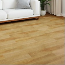 Laminált padló 15 pcs aranybarna 101 x 20 x 0,8 cm szerelt fa