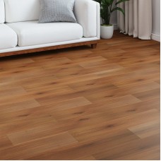 Laminált padló 15 pcs aranysárga 101 x 20 x 0,8 cm szerelt fa