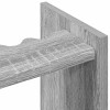 Biliárd dákó állvány szerelt fa 60 x 20 x 57 cm szürke sonoma