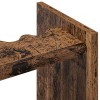 Biliárd dákó állvány szerelt fa 60 x 20 x 57 cm antik fa