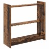 Biliárd dákó állvány szerelt fa 60 x 20 x 57 cm antik fa
