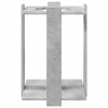 Biliárd dákó állvány szerelt fa 42 x 43 x 60 cm betonszürke
