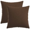 Párna huzat 2 db heerlen barna 30 x 30 cm szövet
