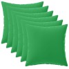 Párna huzat 6 pcs heerlen zöld 30 x 30 cm poliészter