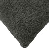 Párna huzat 2 pcs heerlen sötétszürke 30 x 30 cm bouclé