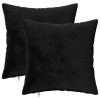 Párna huzat 2 pcs heerlen fekete 30 x 30 cm flanell