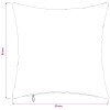 Párna huzat 6 pcs heerlen fekete 30 x 30 cm flanell