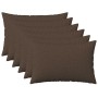 Párna huzat 6 db heerlen tópszínű 30 x 50 cm szövet