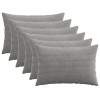 Párna huzat 6 pcs heerlen világosszürke 30 x 50 cm cord