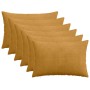 Párna huzat 6 pcs heerlen sárga 30 x 50 cm cord