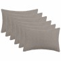 Párna huzat 6 pcs heerlen világosszürke 30 x 50 cm bouclé