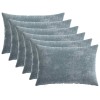 Párna huzat 6 pcs heerlen világoskék 30 x 50 cm chenille szövet
