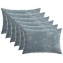 Párna huzat 6 pcs heerlen világoskék 30 x 50 cm chenille szövet