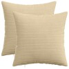 Párna huzat 2 pcs heerlen zöld szürke 35 x 35 cm cord