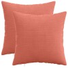 Párna huzat 2 pcs heerlen piros narancs 35 x 35 cm cord