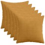 Párna huzat 6 pcs heerlen sárga 35 x 35 cm cord