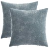 Párna huzat 2 db heerlen világoskék 35 x 35 cm chenille szövet