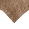 Párna huzat 6 pcs heerlen barna 35 x 35 cm chenille szövet