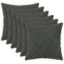 Párna huzat 6 pcs heerlen antracitszürke 35 x 35 cm