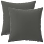 Párna huzat 2 pcs heerlen antracitszürke 35 x 35 cm poliészter
