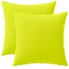 Párna huzat 2 pcs heerlen fényes zöld 35 x 35 cm poliészter